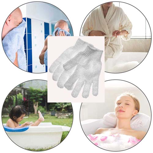 čistilne piling rokavice